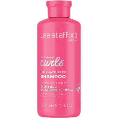 Lee Stafford For The Love Of Curls Shampoo - Curl Moisturizing & Strengthening - 250ml Lee Stafford For The Love Of Curls Shampoo - Curl Moisturizing & Strengthening - 250ml