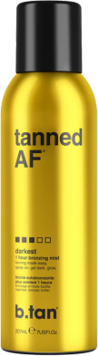 b.tan Tanned AF Bronzing Mist - 207ml