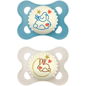 MAM Bunny Night Glow in the Dark Soother - Pacifier MAM Bunny Night Glow in the Dark Soother - Pacifier