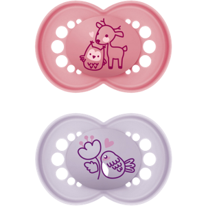 MAM Original Soother 6+ Months - Baby Soother SkinSoft Silicone MAM Original Soother 6+ Months - Baby Soother SkinSoft Silicone