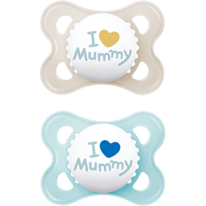 MAM Original I Love Mummy 2-6m Pacifier – 2 pcs MAM Original I Love Mummy 2-6m Pacifier – 2 pcs