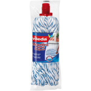 Vileda Microfibre Floor Mop Head - White Vileda Microfibre Floor Mop Head - White