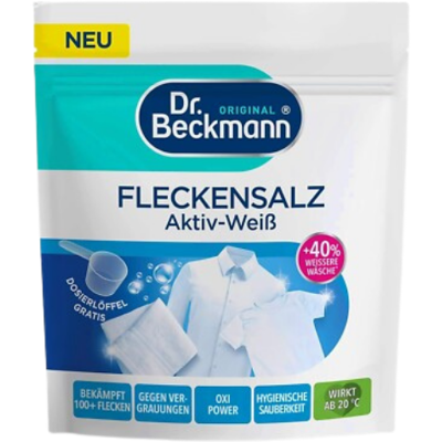 Dr. Beckmann Active White Stain Remover Salt & Laundry Booster – 400 g Dr. Beckmann Active White Stain Remover Salt & Laundry Booster – 400 g