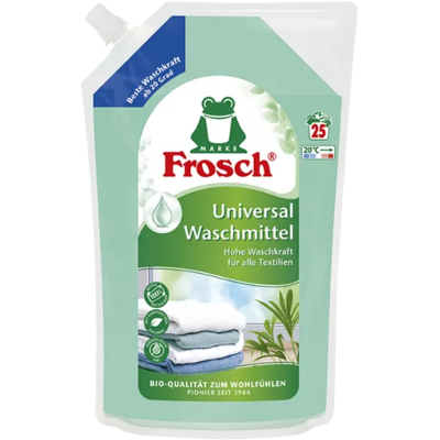 Frosch Universal Liquid Laundry Detergent – 1500 ml Frosch Universal Liquid Laundry Detergent – 1500 ml