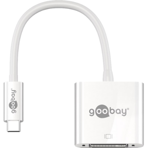 Goobay USB-C DVI Adapter - 920 x 1080 Pixels Goobay USB-C DVI Adapter - 920 x 1080 Pixels