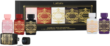 Lattafa Badee Al Oud Collection Eau de Parfum Gift Set – 5x5ml