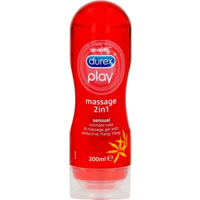 Durex Play Massage 2 In 1 Ylang Ylang 200ml - Massage Gel & Lubricant Durex Play Massage 2 In 1 Ylang Ylang 200ml - Massage Gel & Lubricant