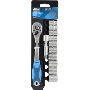Ferrestock Ratchet Set - Reversible Chrome Steel Ferrestock Ratchet Set - Reversible Chrome Steel