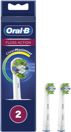 Oral-B Ora-B Floss Action Toothbrush Heads - 2 pcs