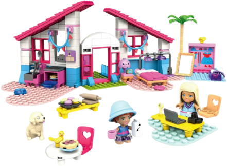 Mattel MEGA Construx Barbie Malibu House - 303 pieces
