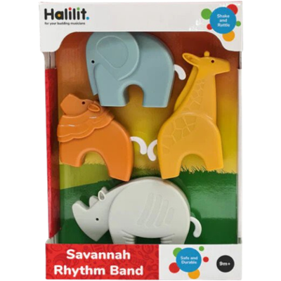 Halilit Savannah Rhythm Band Musical Instrument Set Halilit Savannah Rhythm Band Musical Instrument Set