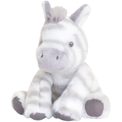 Keel Toys Keeleco Cuddle Zebra Soft Plush Toy - 14cm Keel Toys Keeleco Cuddle Zebra Soft Plush Toy - 14cm