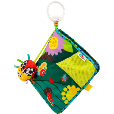 TOMY L27385 Baby Sensory Toy - Clip & Go, Colorful & Textured TOMY L27385 Baby Sensory Toy - Clip & Go, Colorful & Textured