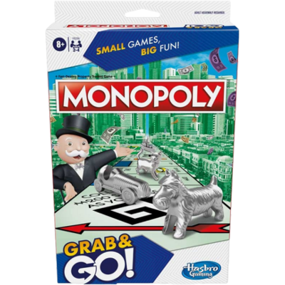Hasbro Monopoly Grab and Go - Board Game Hasbro Monopoly Grab and Go - Board Game