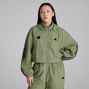 Manchester United x adidas Womens Future Icons 3-Stripes WIND.RDY Jacket Green M Manchester United x adidas Womens Future Icons 3-Stripes WIND.RDY Jacket Green M