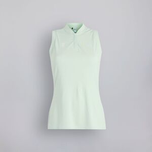 Manchester United x adidas Womens Golf Ultimate365 Tour HEAT.RDY Sleeveless Polo Shirt White XS Manchester United x adidas Womens Golf Ultimate365 Tour HEAT.RDY Sleeveless Polo Shirt White XS