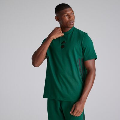 Adidas - M FI 3S REG T - Collegiate Green - T-Shirt Adidas - M FI 3S REG T - Collegiate Green - T-Shirt
