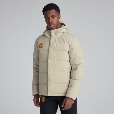 adidas Helionic Hooded Down Jacket - Mens - Beige adidas Helionic Hooded Down Jacket - Mens - Beige