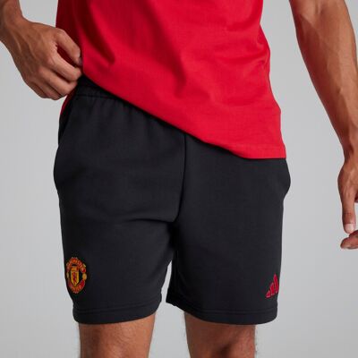 Manchester United x adidas Mens DNA Shorts Black 2XL Manchester United x adidas Mens DNA Shorts Black 2XL