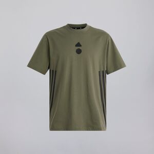 Manchester United x adidas Future Icons 3-Stripes T-Shirt Green XL
