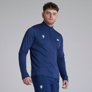Manchester United x adidas Essentials Training AEROREADY 1/4 Zip Blue L