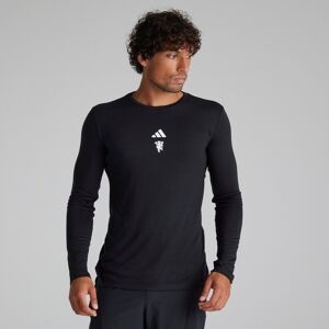 Manchester United x adidas Training Long-Sleeve Top Black XS