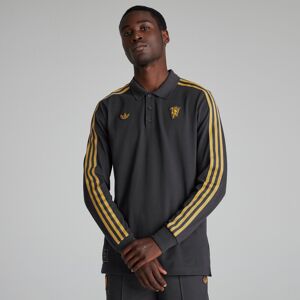 Adidas Manchester United Terrace Icons Long Sleeve Polo Shirt 3XL Adidas Manchester United Terrace Icons Long Sleeve Polo Shirt 3XL