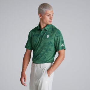 Manchester United x adidas Mens Golf Ultimate365 Stripe Polo Shirt Green XS Manchester United x adidas Mens Golf Ultimate365 Stripe Polo Shirt Green XS