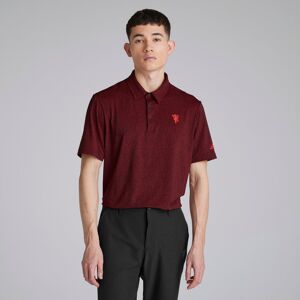 adidas Ultimate365 Mini Bunker Red Polo Shirt - Golf adidas Ultimate365 Mini Bunker Red Polo Shirt - Golf