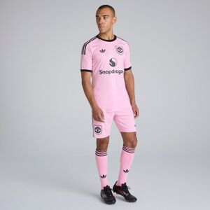 Adidas Manchester United 25/26 Third Mens Goalkeeper Shorts Pink S Adidas Manchester United 25/26 Third Mens Goalkeeper Shorts Pink S