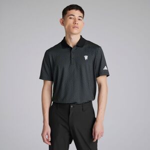 Manchester United x adidas Golf Textured Polo Shirt Black M Manchester United x adidas Golf Textured Polo Shirt Black M