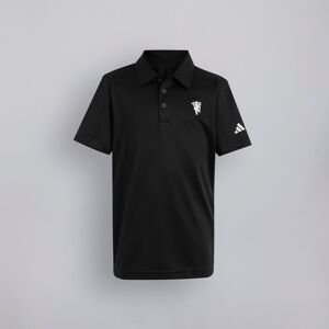 Manchester United x adidas Kids Golf Performance Polo Shirt Black 9-10Y Manchester United x adidas Kids Golf Performance Polo Shirt Black 9-10Y