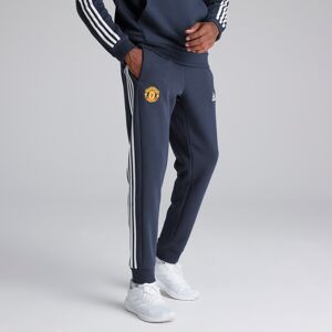Manchester United x adidas Mens Essentials Fleece 3-Stripes Tapered Joggers Navy M Manchester United x adidas Mens Essentials Fleece 3-Stripes Tapered Joggers Navy M