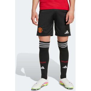 Adidas Manchester United Kids 25/26 Home Shorts Black 15-16Y Adidas Manchester United Kids 25/26 Home Shorts Black 15-16Y