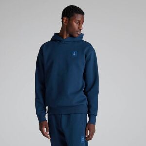 Adidas Manchester United Seasonal Doubleknit Hoodie Blue 2XL Adidas Manchester United Seasonal Doubleknit Hoodie Blue 2XL