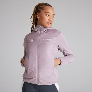 Manchester United x adidas Womens Terrex Insulated Hooded Jacket Pink XS Manchester United x adidas Womens Terrex Insulated Hooded Jacket Pink XS