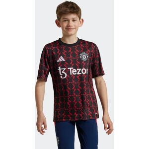 Adidas Manchester United Pre-Match Jersey Kids Black 13-14Y Adidas Manchester United Pre-Match Jersey Kids Black 13-14Y