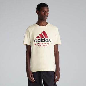 Adidas Manchester United Seasonal Graphic T-Shirt Beige 2XL Adidas Manchester United Seasonal Graphic T-Shirt Beige 2XL
