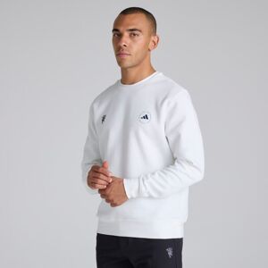 adidas Core Crew Neck Sweatshirt - White - Sweater adidas Core Crew Neck Sweatshirt - White - Sweater