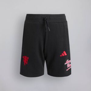 Manchester United x adidas Kids US Pack Shorts Black 13-14Y Manchester United x adidas Kids US Pack Shorts Black 13-14Y