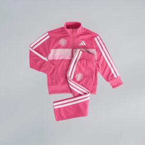 Manchester United x adidas Little Kids Essentials Tiberio 3-Stripes Tracksuit Pink 7-8Y Manchester United x adidas Little Kids Essentials Tiberio 3-Stripes Tracksuit Pink 7-8Y