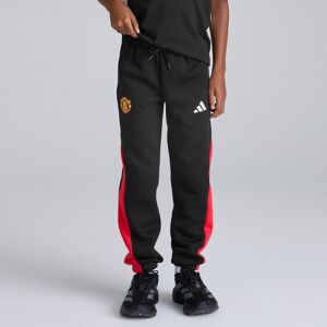 Manchester United x adidas Kids Colourblock Joggers Black/Red 9-10Y Manchester United x adidas Kids Colourblock Joggers Black/Red 9-10Y