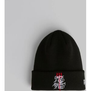 Manchester United x New Era Kids Always Red Cuff Beanie Black YOUTH Manchester United x New Era Kids Always Red Cuff Beanie Black YOUTH