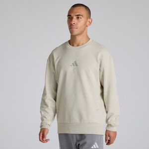 Manchester United x adidas ALL SZN Crew Sweatshirt Beige S Manchester United x adidas ALL SZN Crew Sweatshirt Beige S