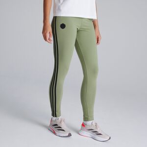 Manchester United x adidas Womens Future Icons 3-Stripes Leggings Green XS
