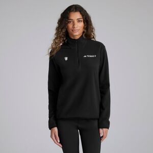 Manchester United x adidas Womens Terrex 1/2 Zip Fleece Jacket Black 2XL Manchester United x adidas Womens Terrex 1/2 Zip Fleece Jacket Black 2XL