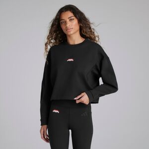 Manchester United x adidas Womens City Escape Doubleknit Sweatshirt Black L Manchester United x adidas Womens City Escape Doubleknit Sweatshirt Black L
