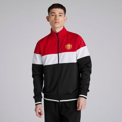 I-tex Manchester United Colourblock Full-Zip Track Jacket Multi 3XL I-tex Manchester United Colourblock Full-Zip Track Jacket Multi 3XL
