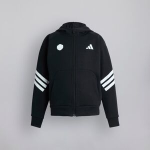 Manchester United x adidas Kids Future Icons Full Zip Hooded Track Top Black 11-12Y