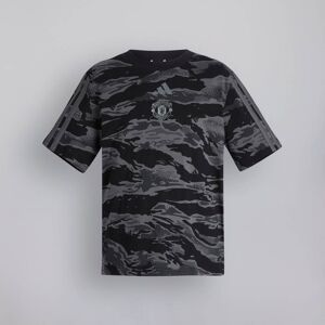 Manchester United x adidas Kids Essentials Camo T-Shirt Black 9-10Y